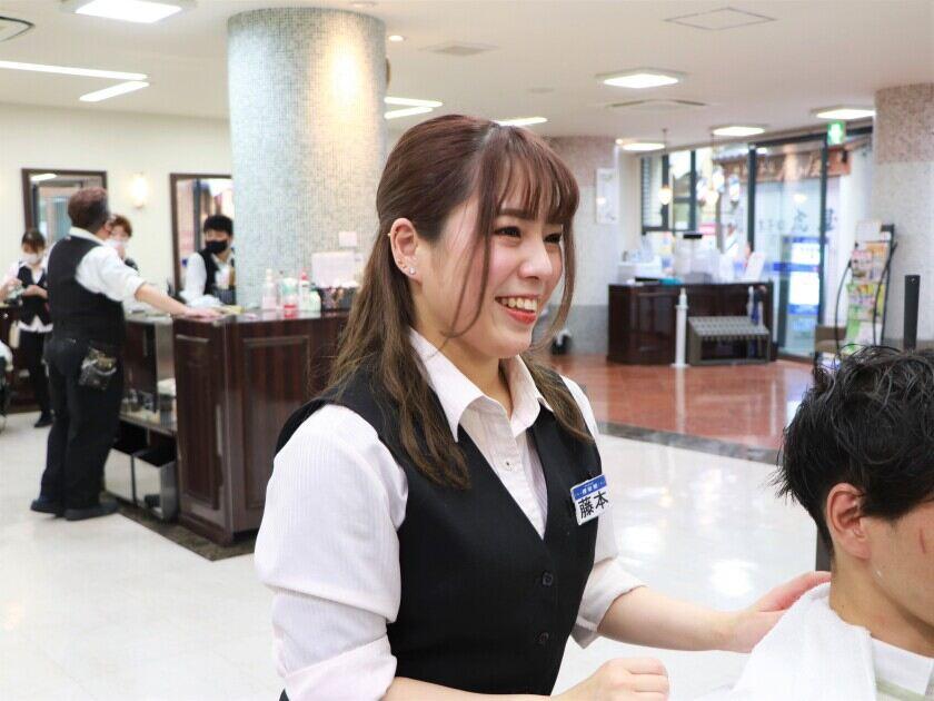 理髪館　北心斎橋店の制服2