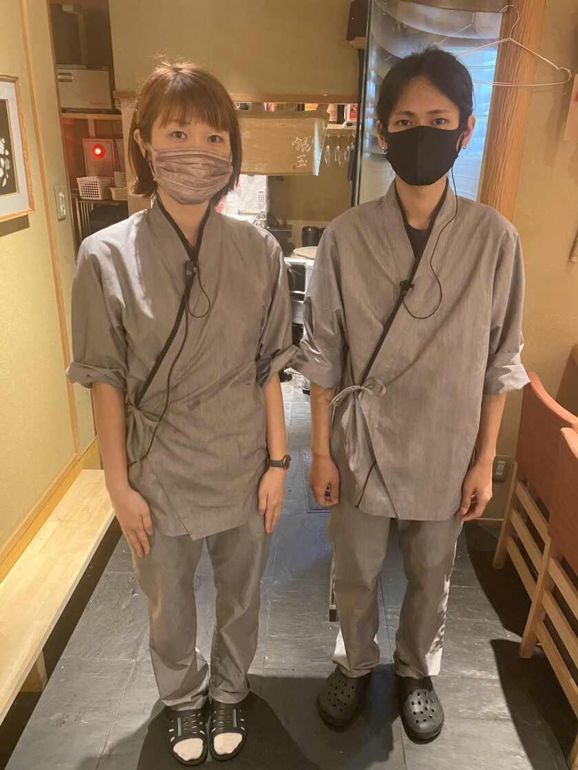 せとうち料理 銀玉 舌悦の制服1