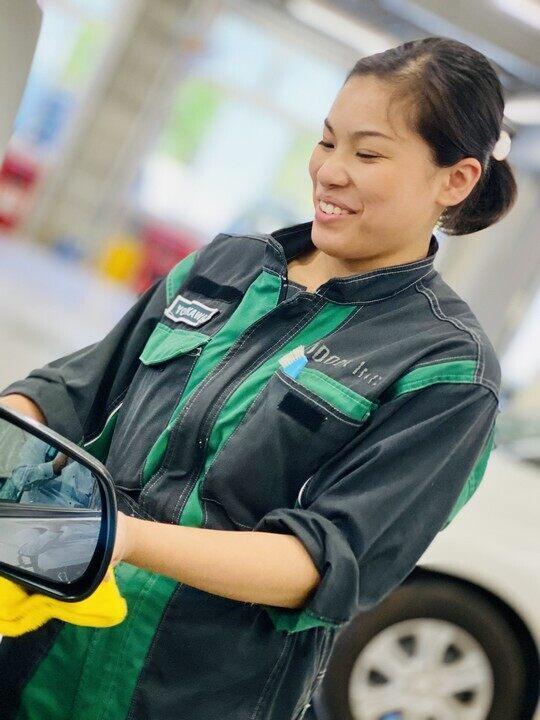 ガリバー宇部整備工場（回送）の制服2