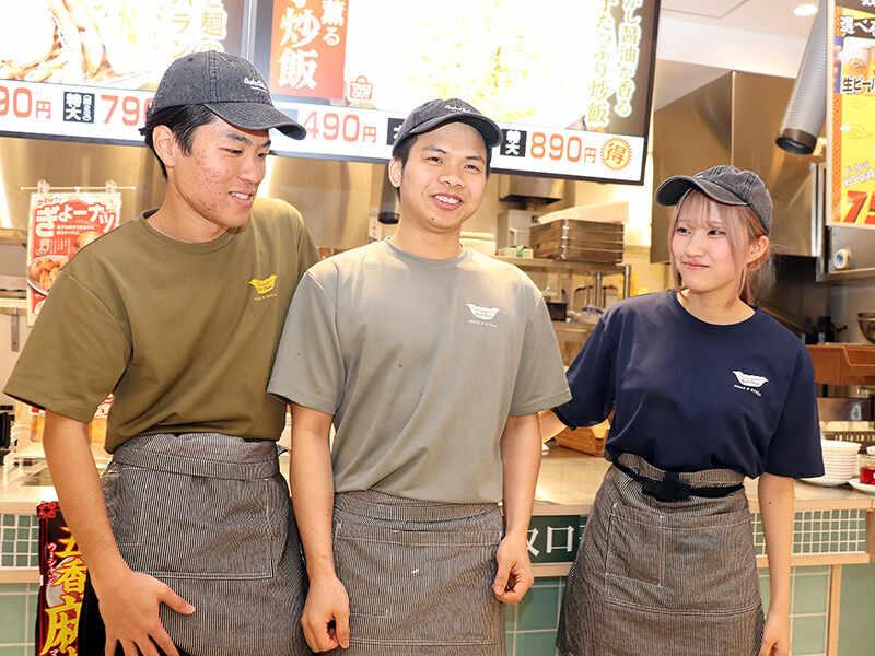 大阪王将 武蔵小杉東急スクエア店の仕事画像1