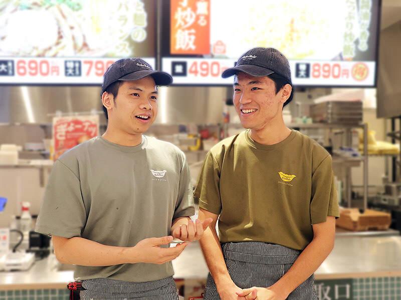 大阪王将 長堀橋店の仕事画像2