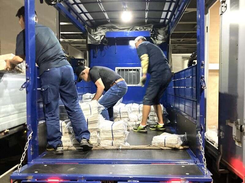 新聞輸送株式会社　新木場センターの仕事画像1