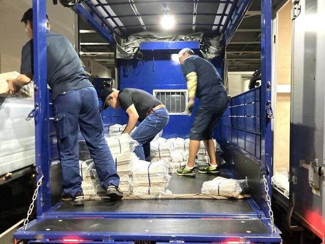 新聞仕分け＆トラックへの積み替え/時給1,500円*体力自慢募集中!(軽作業・物流、江東区)のイメージ画像