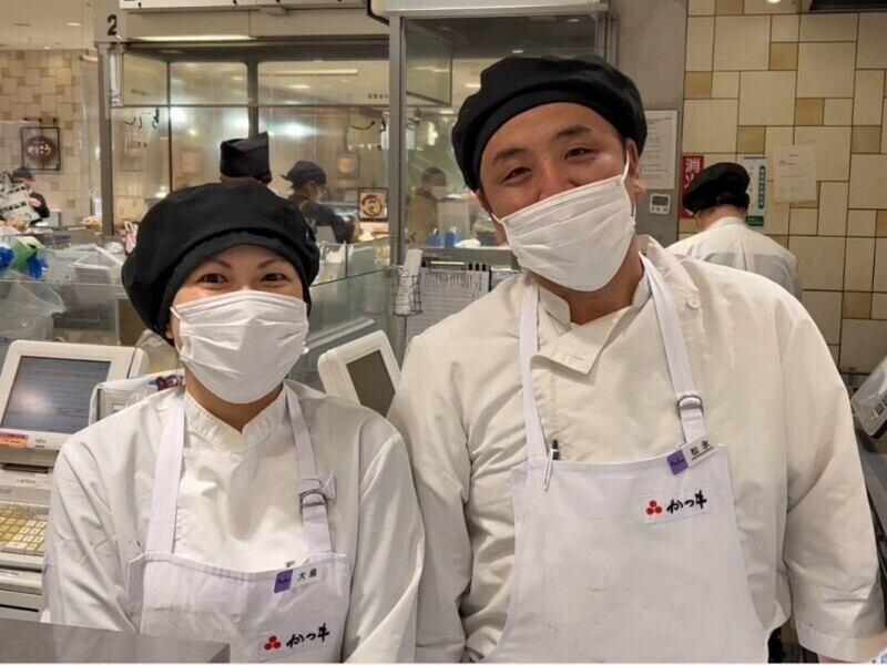 お肉屋さんの惣菜　かつヰ　博多阪急店の仕事画像1