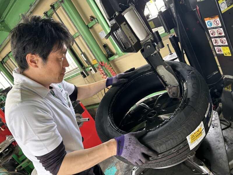 タイヤ館久留米/アップガレージ久留米店の仕事画像2