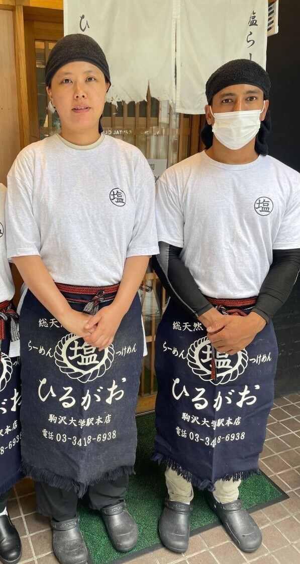 塩らーめん専門　ひるがお人形町店の制服1