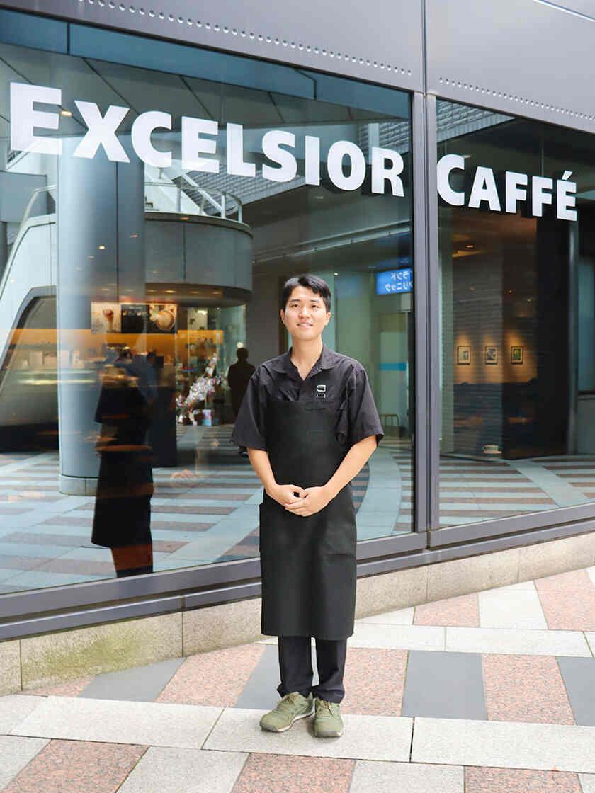 エクセルシオール 神谷町店の制服1