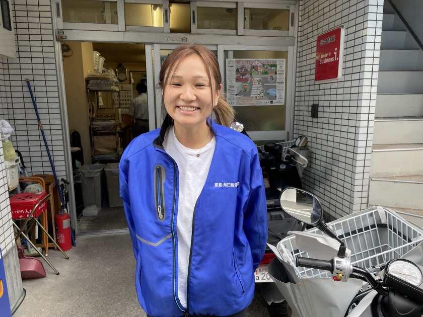 産経新聞　日暮里専売所の制服1