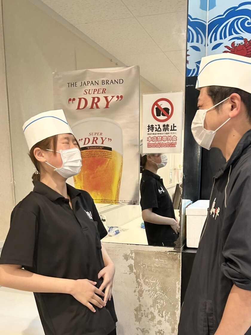 黒門三平　黒門市場店の制服1