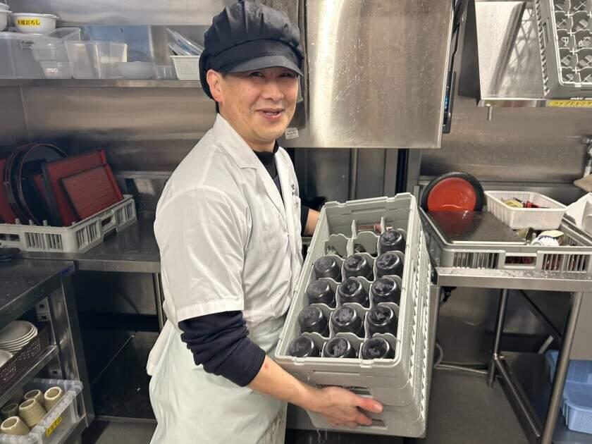 徳兵衛うどん　筑後店の制服6