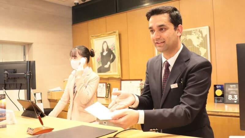 ホテルローズガーデン新宿の仕事画像2