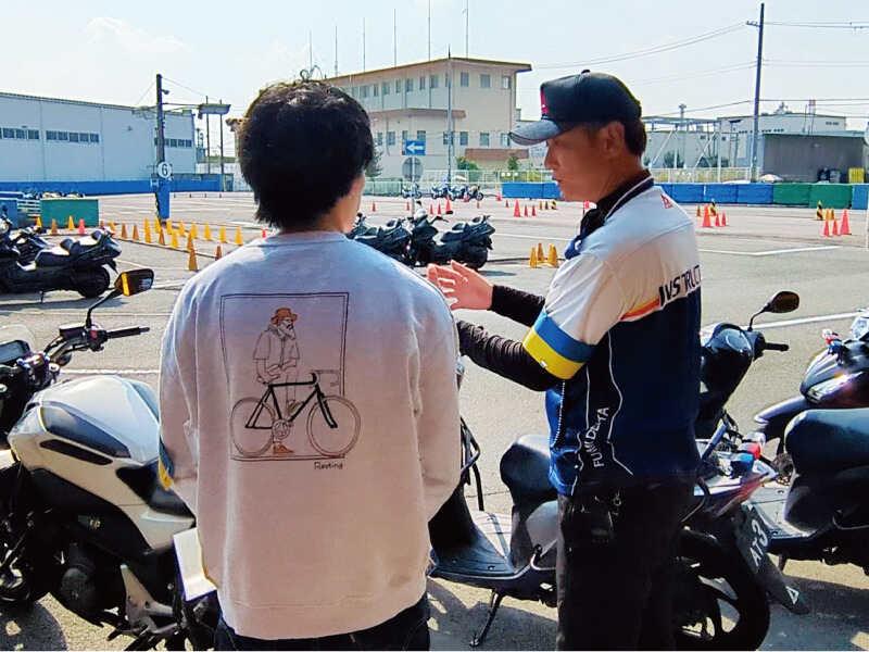 二輪専門教習所　伏見デルタの仕事画像2