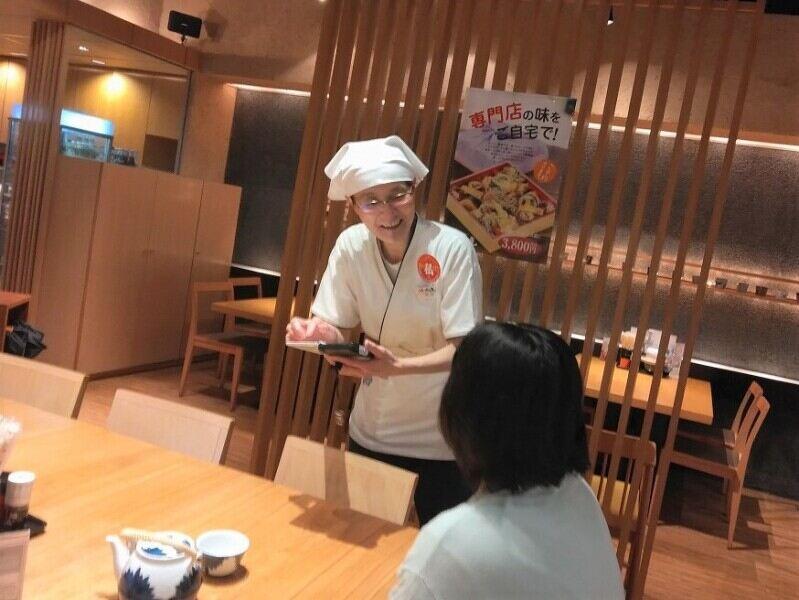 そば茶屋吹上庵　アミュプラザ鹿児島店の仕事画像2