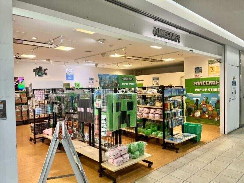 株式会社GRANUP販売　＜マインクラフト短期ポップアップストア＞の仕事画像1