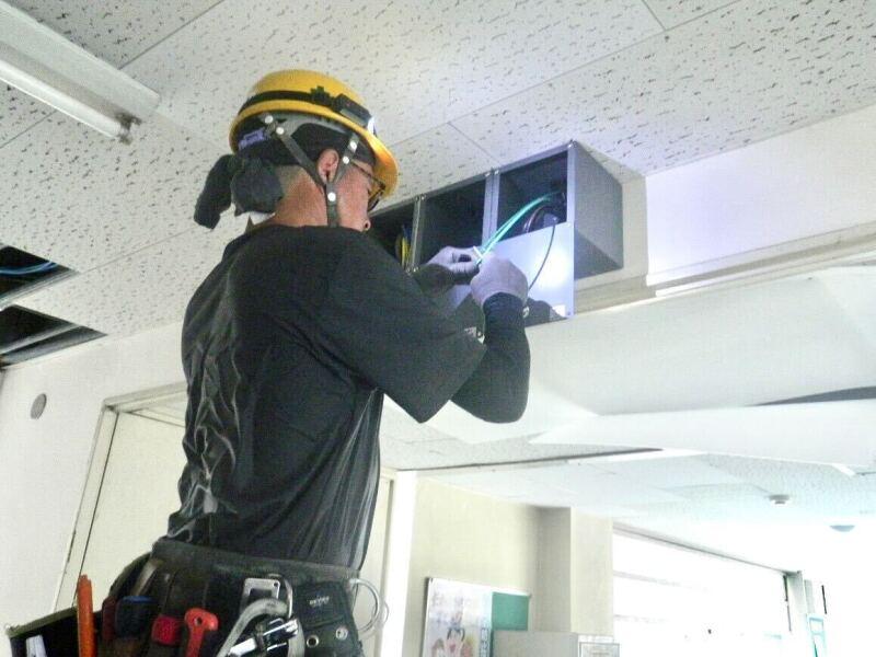 柳電気工事株式会社の仕事画像1