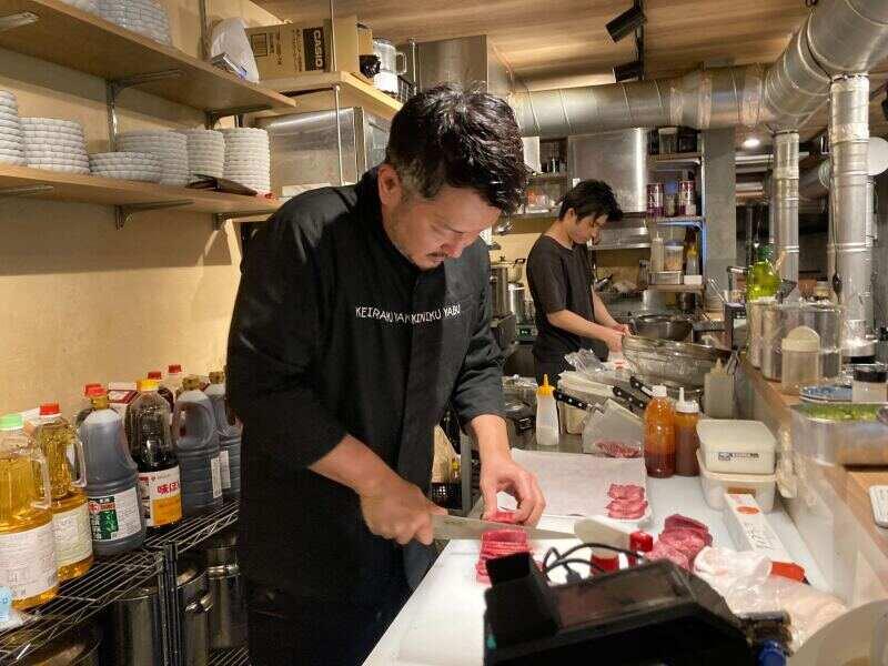 京洛焼肉やぶの仕事画像2