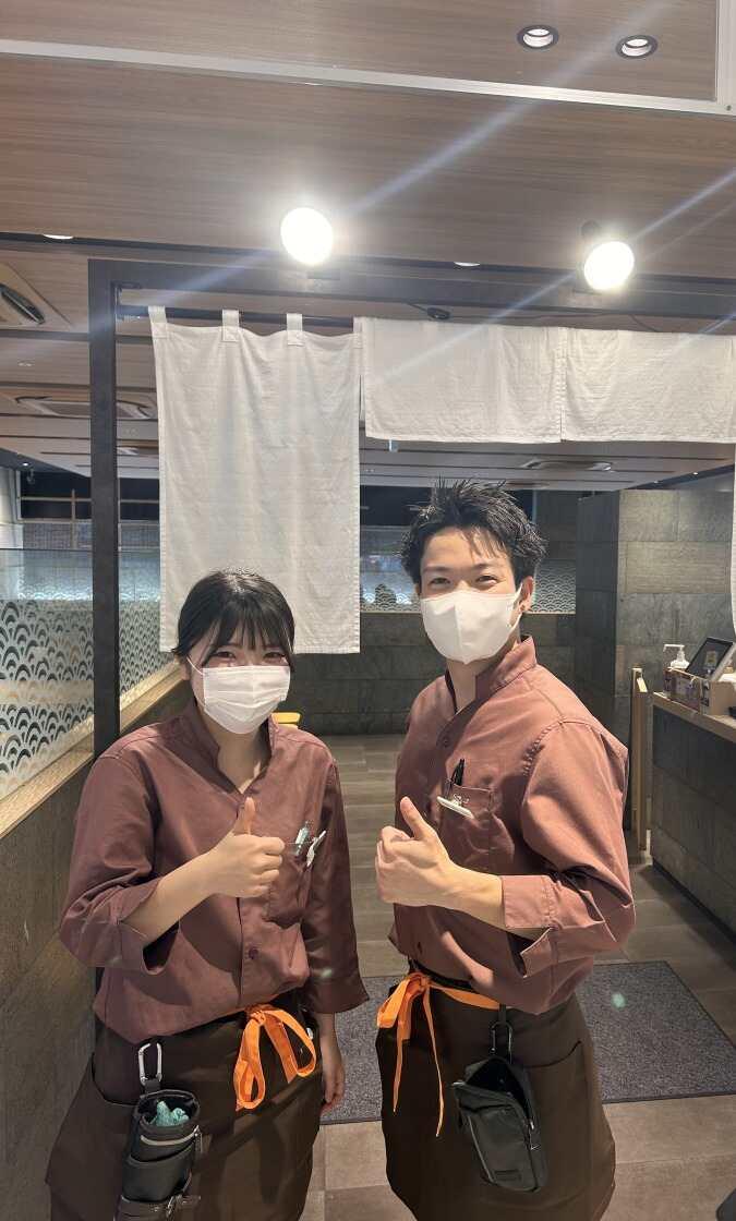 海老名SA店旬彩ｷｯﾁﾝ潮の蔵の制服1