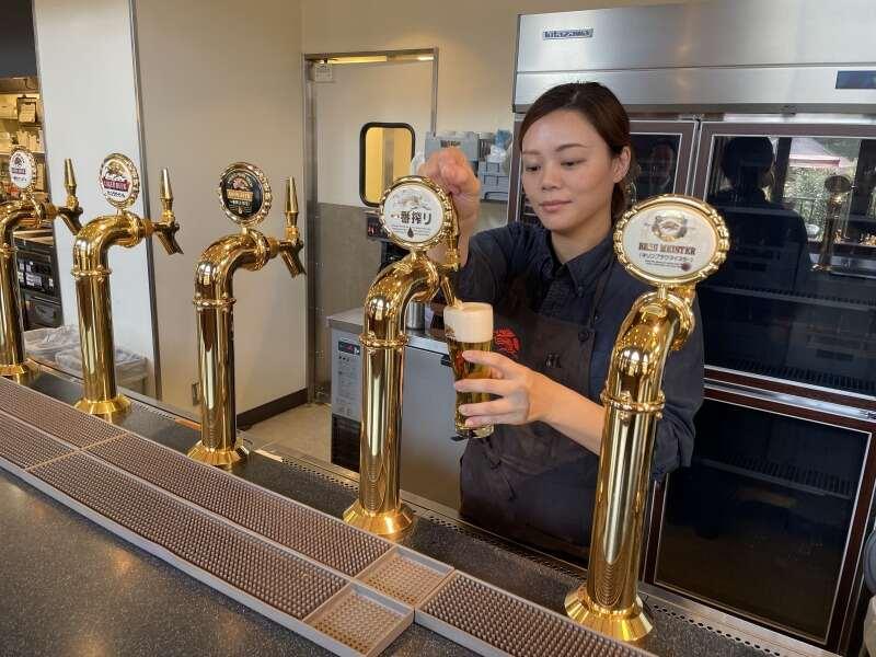 キリン横浜ビアホールの仕事画像2