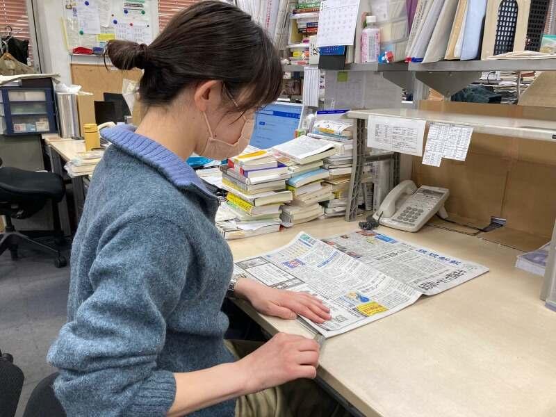 時事通信社　文化特信部　アルバイトの仕事画像1