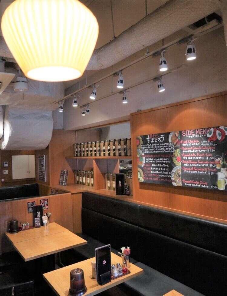 釜あげスパゲッティ すぱじろう権之助坂の制服7