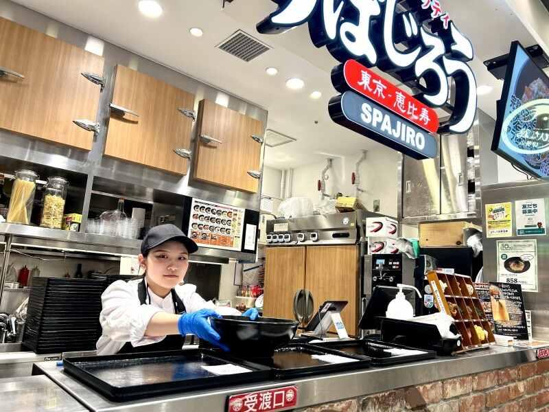 釜あげスパゲッティ すぱじろう グランツリー武蔵小杉の仕事画像2