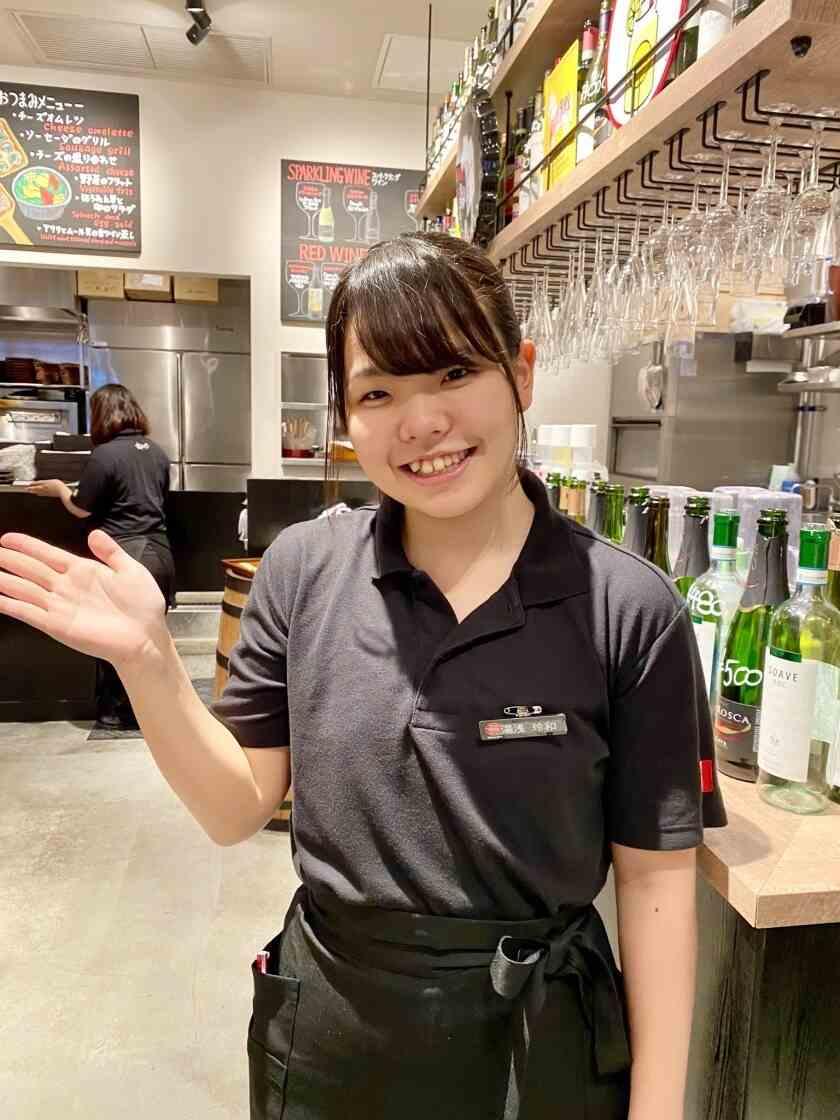 釜あげスパゲッティ すぱじろう渋谷の制服2