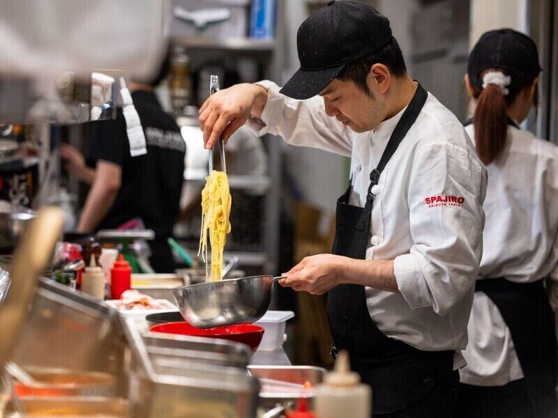 釜あげスパゲッティ すぱじろう 銀座の仕事画像1