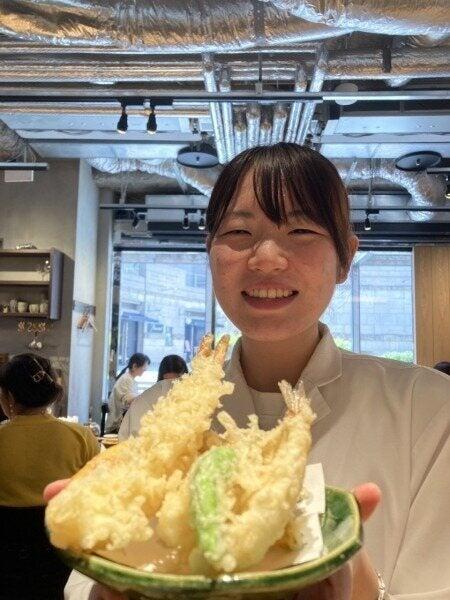 蕎麦屋山都　代々木上原の制服1