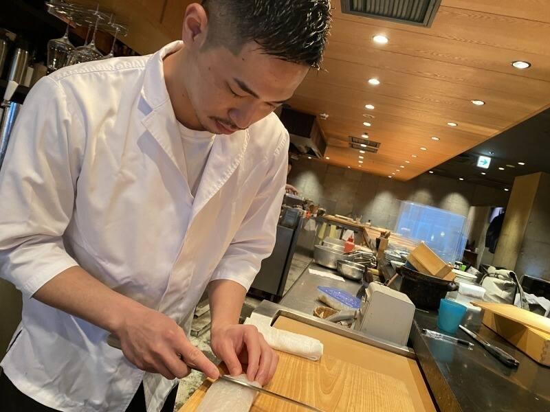 蕎麦前山都　六本木ヒルズの仕事画像3