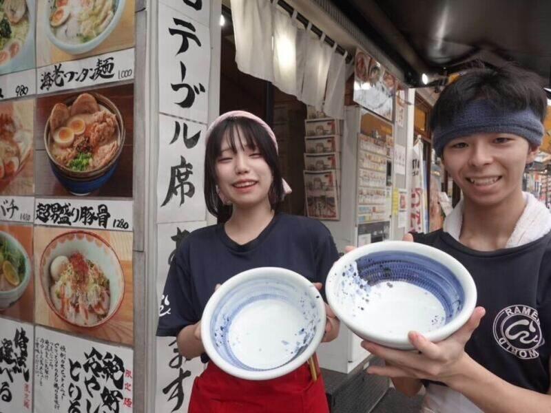 俺流塩らーめん 中目黒駅前店の仕事画像1