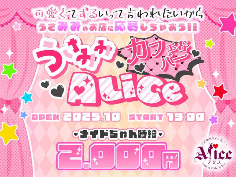 うさみみカフェ&バー Aliceの仕事画像1