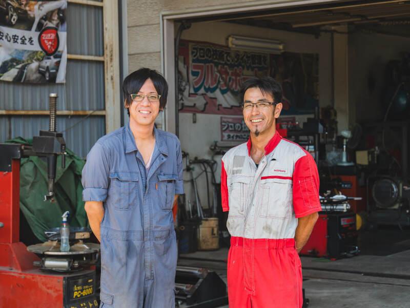 トラックセンター安全タイヤの仕事画像1