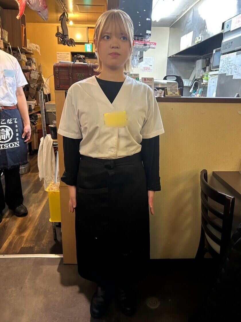 北海道海鮮市場 がんがん。の制服2