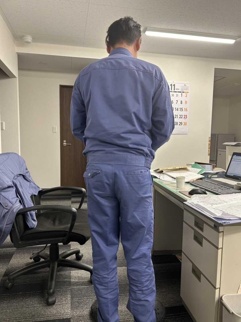 株式会社北栄舗道工業の制服2