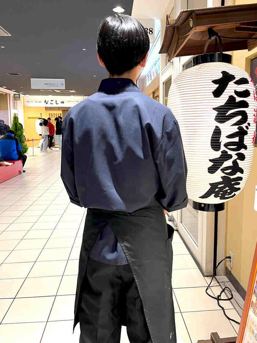 そば 酒肴 たちばな庵の制服4