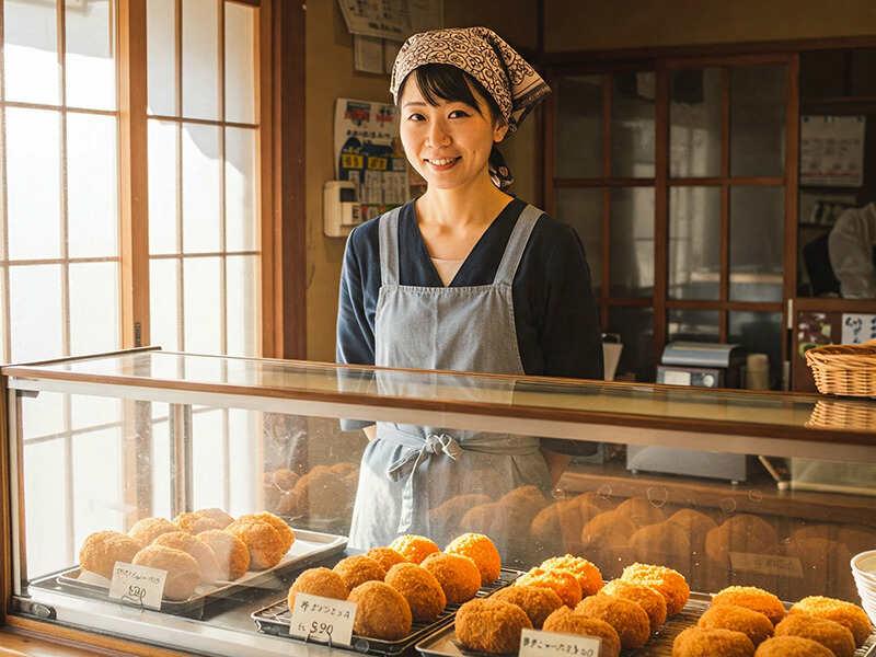 京都コロッケ屋　円町店の仕事画像1