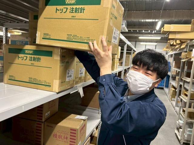 モクモク自分のペースで働ける！男性活躍中！手当多数！/倉庫内(軽作業・物流、札幌市西区)のイメージ画像