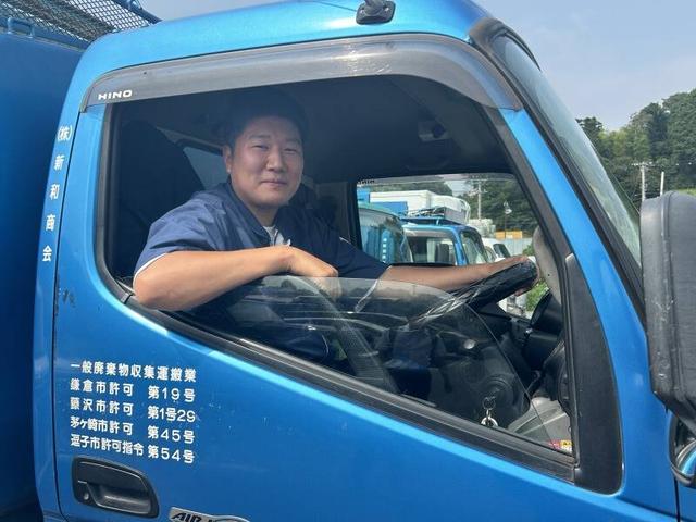 14時で終了◎地域に貢献しながら安定収入。ごみ回収ドライバー(軽作業・物流、横浜市戸塚区)のイメージ画像