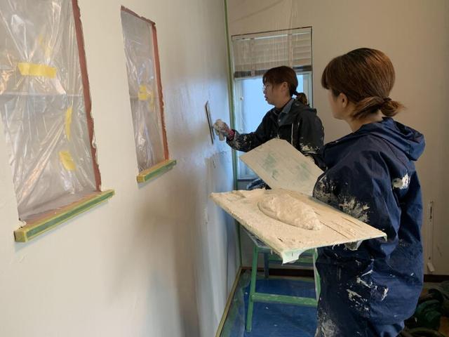 【土日祝休/休憩120分】WEB面接◎女性も活躍！経験不問の左官工(建築・土木、札幌市豊平区)のイメージ画像