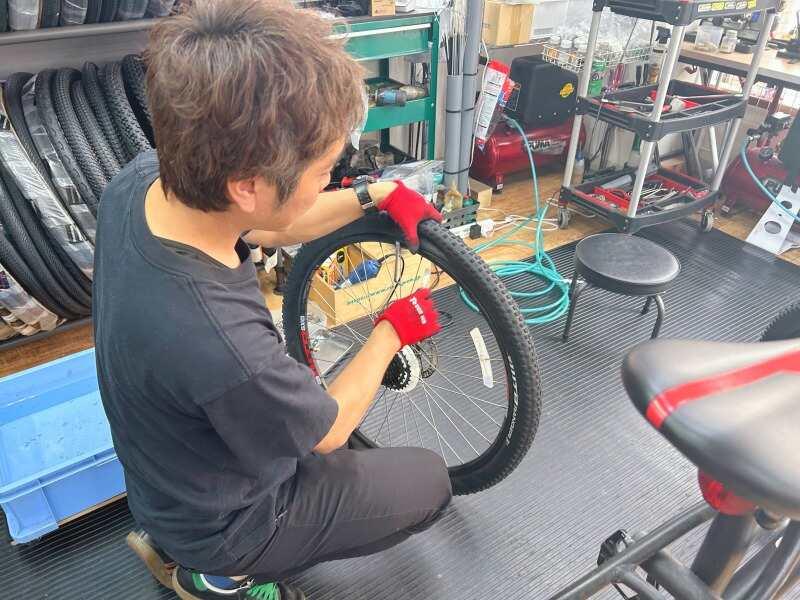 smiley 008 cycles　3号店の仕事画像2