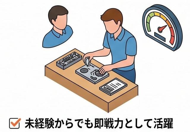 <経験不問>自動車部品の検品!未経験大歓迎★バイク通勤OK(軽作業・物流、蒲郡市)のイメージ画像