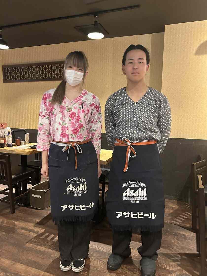 寿司と焼き鳥大地新松戸店の制服3