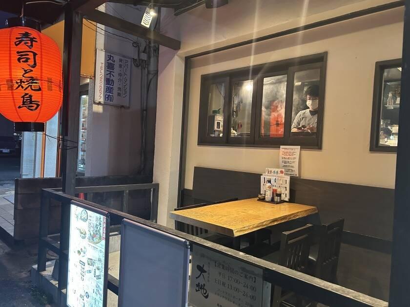 寿司と焼き鳥大地新松戸店の制服1