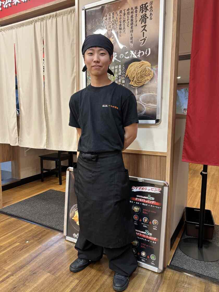 横浜家系ラーメン熊壱家 江越店の制服1
