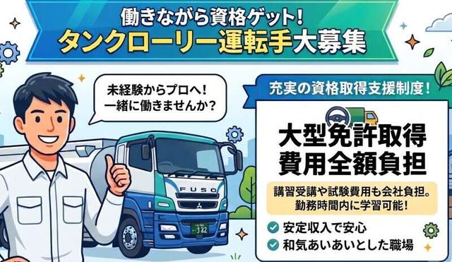 普通免許から年収500万目指す！/大型・けん引は会社負担で取得可(軽作業・物流、柏市)のイメージ画像
