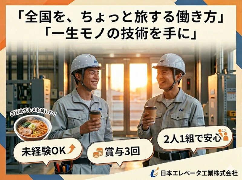 日本エレベータ工業株式会社の仕事画像1