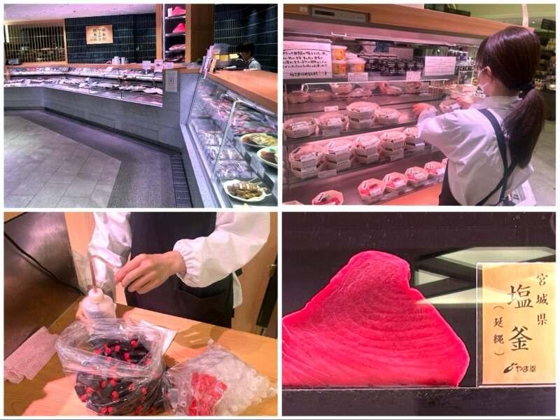 麻布台ヒルズ　やまゆき鮮魚店の仕事画像1