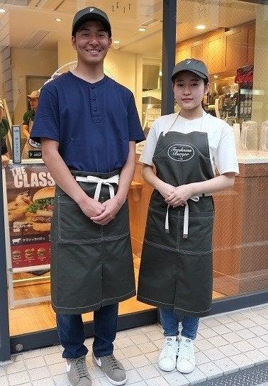 フレッシュネスバーガー　西早稲田店の制服2