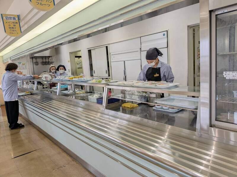 関西テレビ局内　社員食堂の仕事画像1