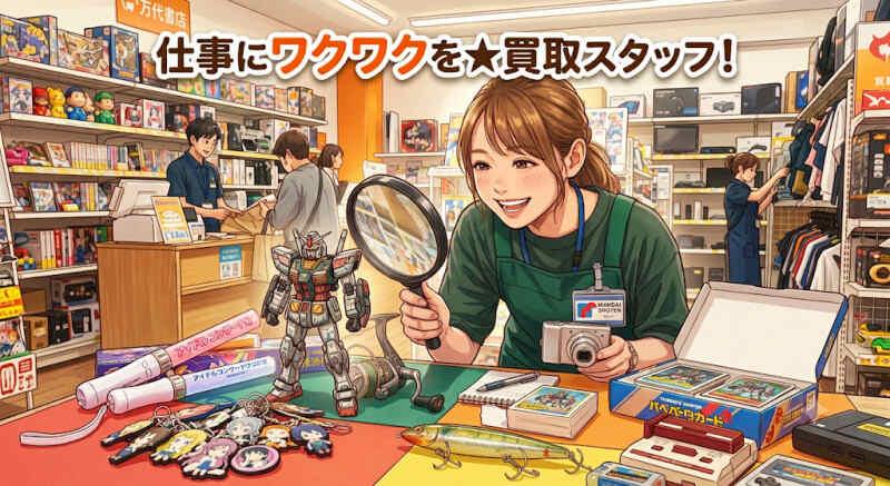 万代書店 高崎店の仕事画像1